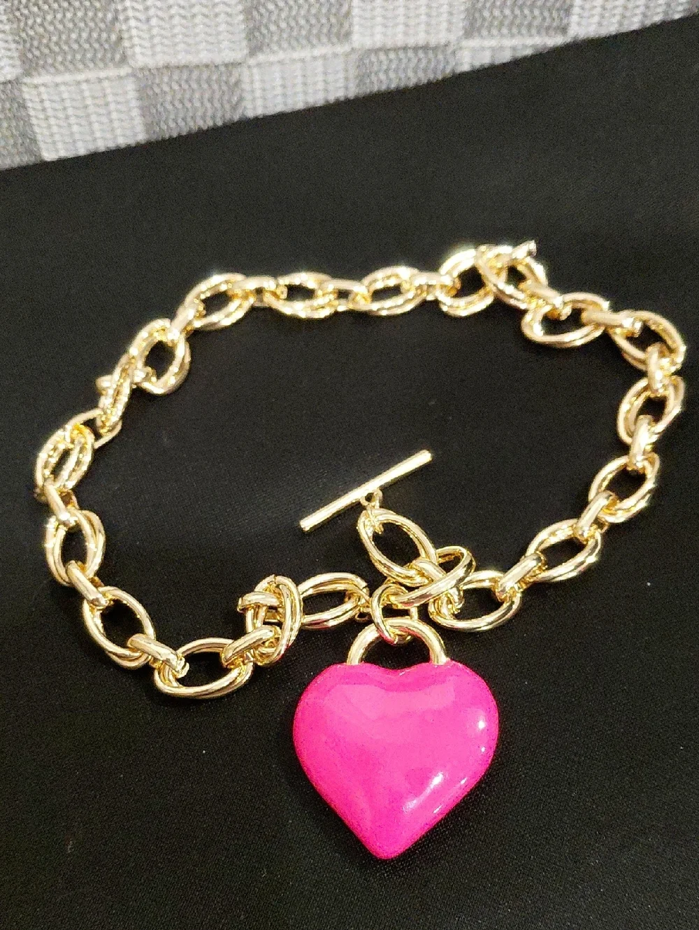 CAMILA COELHO HEART  CHAIN NECKLACE - Picture 2 of 6